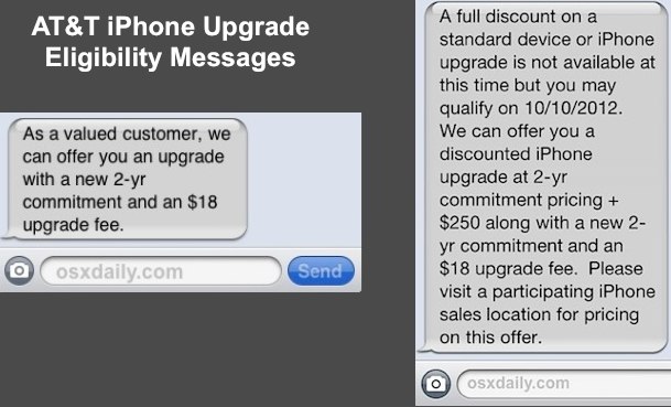 iphone-upgrade-eligibility iPhone upgrade eligibility messages