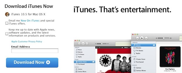 download itune 10.5