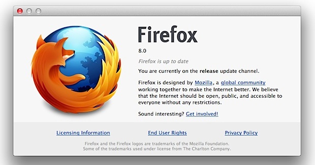 Firefox 8