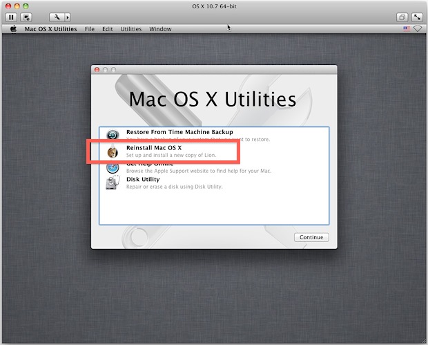 Installing Lion in a Virtual Machine