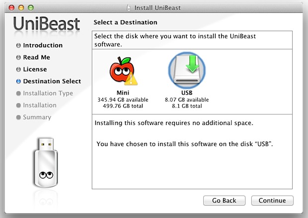 Installing OS X Lion on a Hackintosh with Unibeast