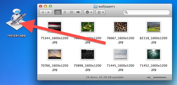 Batch Resize Images in Mac OS X