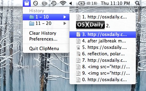 clipboard-history-manager Clipboard history manager for Mac