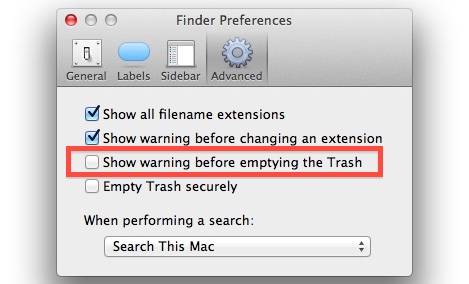 disable-trash-warning-osx-lion Disable the Empty Trash Warning in Mac OS X