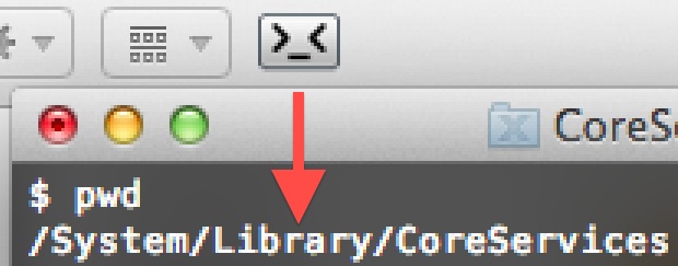 Go2Shell opens new terminal from a Finder window