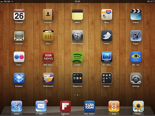 iPad screenshot 