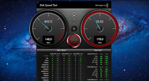 os x ssd speed test