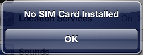 Fix “No SIM Card Installed” Error on iPhone 4S by Installing iOS 5.0.1