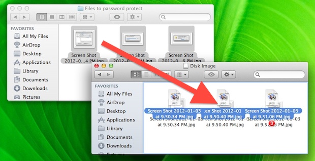 copying-files-to-protect Copying files to protect by password with an encrypted image