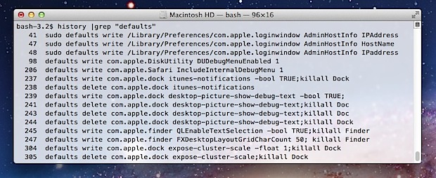defaults-history defaults history