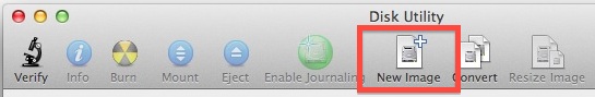 new-image Create a new disk image
