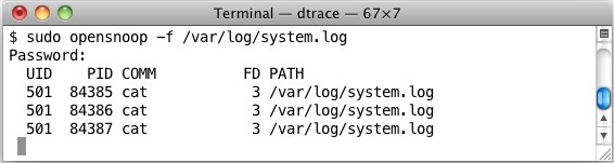 watch-what-apps-are-using-a-file Watch what apps are using a file with lsof or opensnoop
