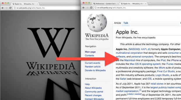 Use Wikipedia during SOPA blackout