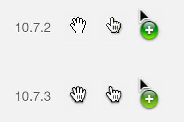 Cursor Artwork Changes