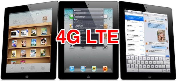 iPad 4G LTE