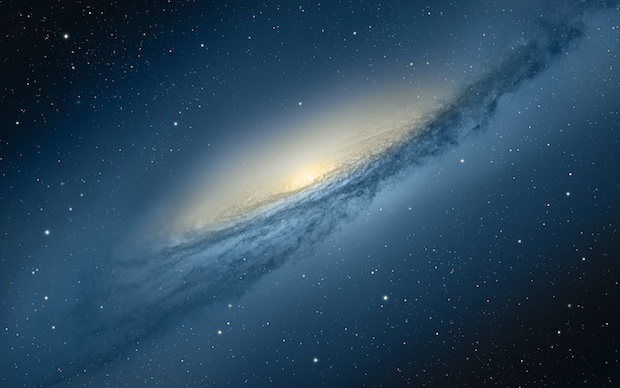 OS X Mountain Lion Galaxy Wallpaper