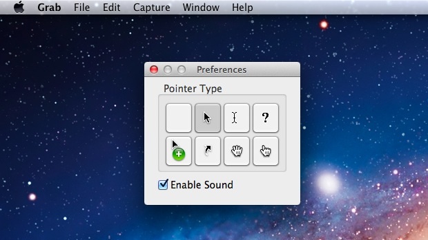 Take a screen shot with the mouse cursor
