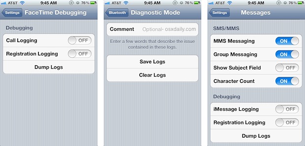 hidden-debug-settings-ios Hidden Debug Settings in iOS