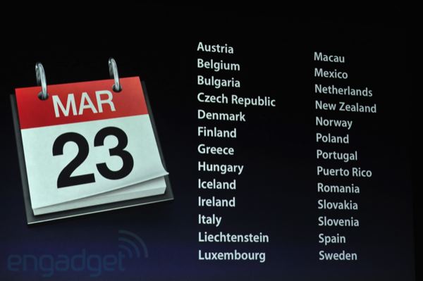 Pre-Order the New iPad Now, Release Date is March 16