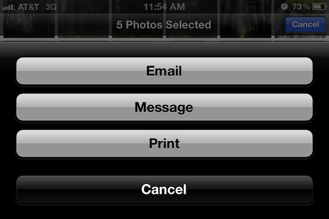 Send Multiple Pictures from an iPhone or iPad