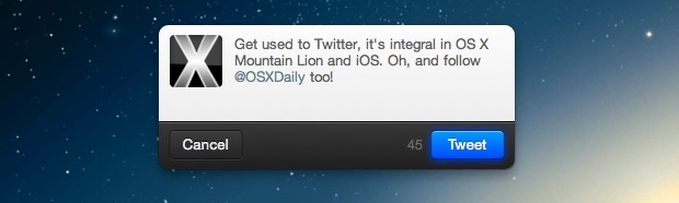 tweet-os-x Tweet in OS X