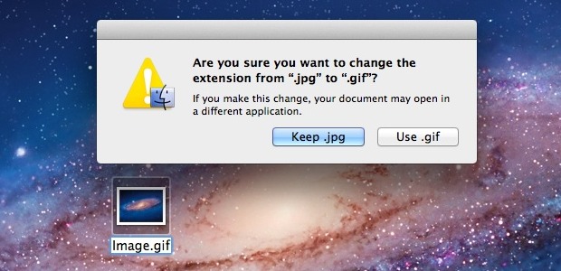 file-extension-warning File Extension change warning in OS X