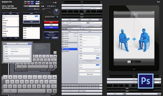 ipad-retina-gui-template iPad Retina GUI Template PSD