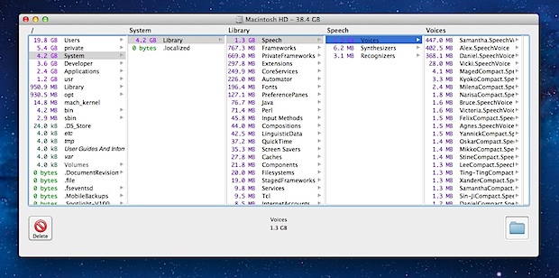 omnidisksweeper OmniDiskSweeper for Mac OS X