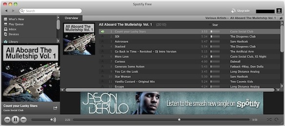 spotify-for-mac Mac Spotify client