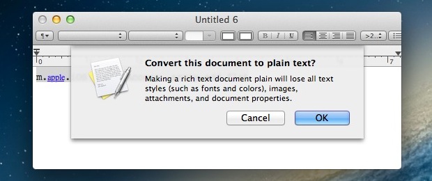 Convert RTF to TXT