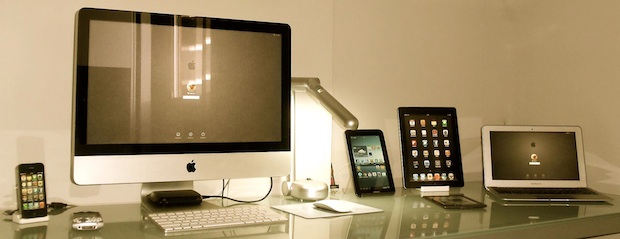 Mac Setup with an iMac, Galaxy Tab, iPad, and more