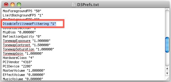 Improve Diablo 3 Performance in Mac OS X