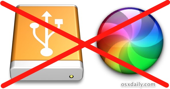 Prevent an External Hard Drive from Slowing Down Mac OS X