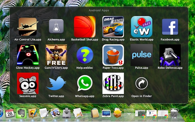 android app mac os x