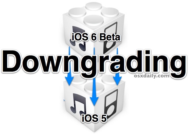 downgrade-ios-6-beta Downgrade iOS 6 beta to iOS 5