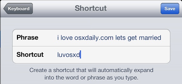 ios-typing-shortcuts iOS typing shortcuts for common phrases