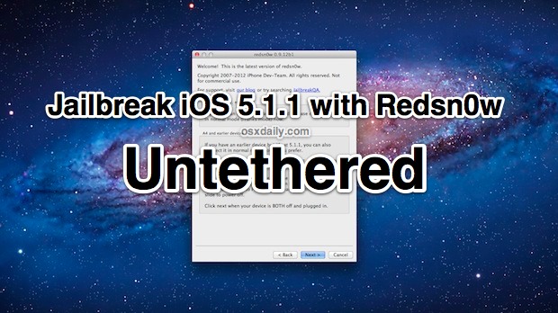 jailbreak-ios-5-1-1-unethered-redsn0w Jailbreak iOS 5.1.1 Untethered with Redsn0w