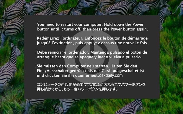 Mac Kernel Panic