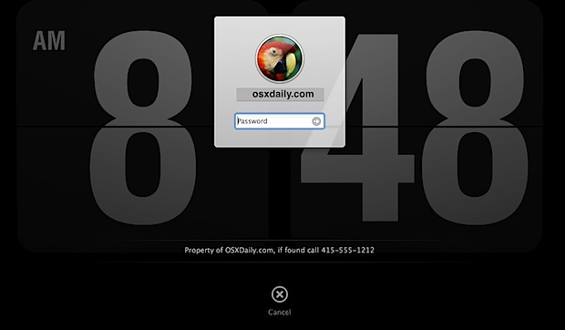 lock-screen-mac The Lock Screen in Mac OS X