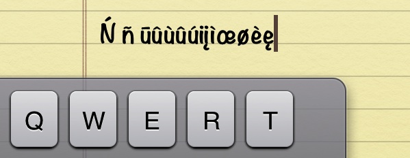 special-characters-ios Type special characters in iOS