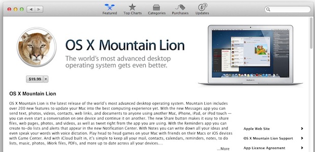 Buy Mountain Lion once and install or upgrade all personal Macs