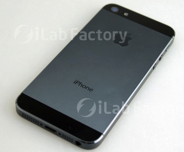 Alleged iPhone 5 picture, showing back of the device