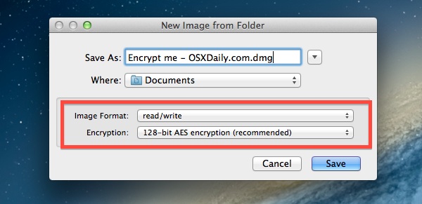 create-new-encrypted-image-from-folder-mac-os-x Creating a new encrypted image out of a folder in OS X