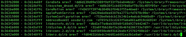 ios-crash-log iOS Crash Log
