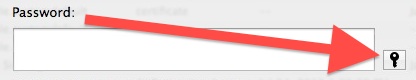 Open Password Assistant in OS X