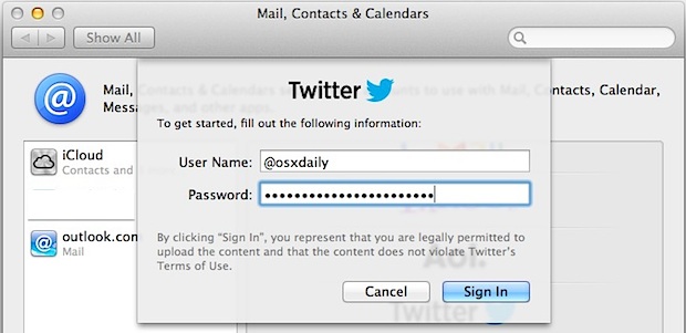 set-up-twitter-os-x Set up Twitter in OS X