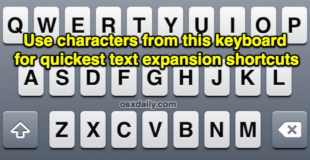 text-expansion-tip iOS Text Expansion tip