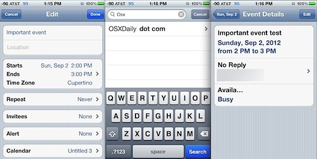 Invite people to events on iPhone and iPad from Calendars