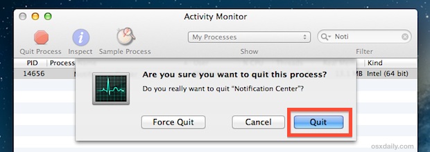 restart-notification-center-mac-os-x Restart Notification Center in Mac OS X