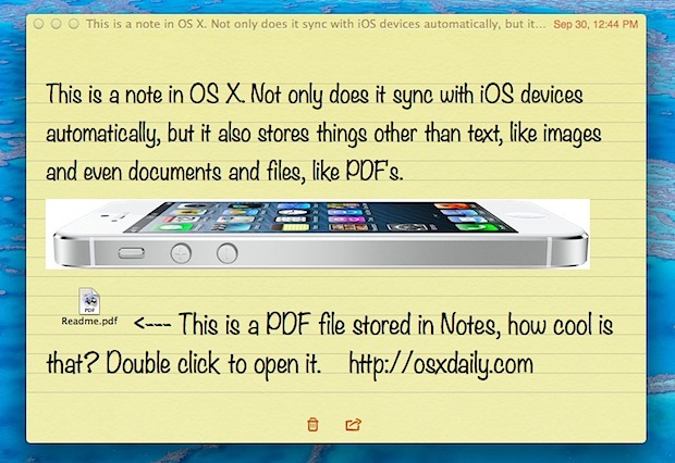 store-files-images-notes-app-os-x Store files, images, and more in OS X Notes app